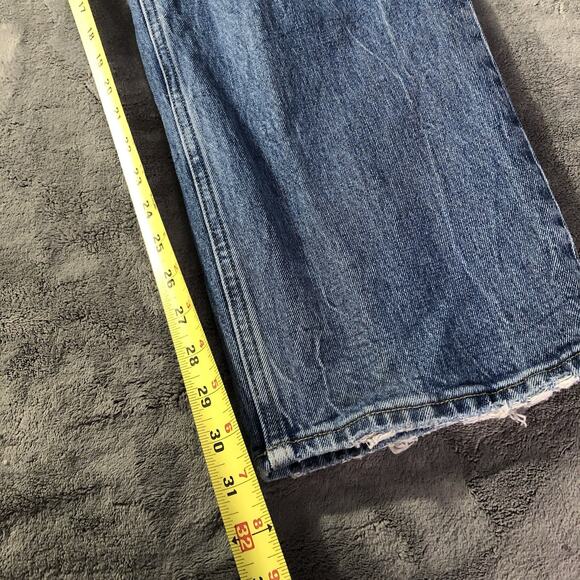 Abercrombie & Fitch The ‘90s Straight Ultra High Rise Denim Size 34 - Picture 2 of 14